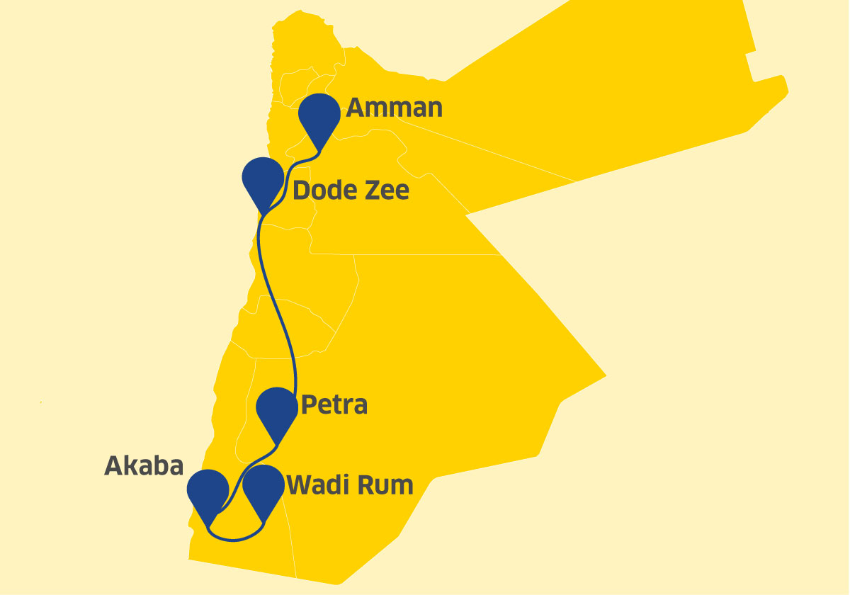 vakantie 2023 boeken 6. Jordanië