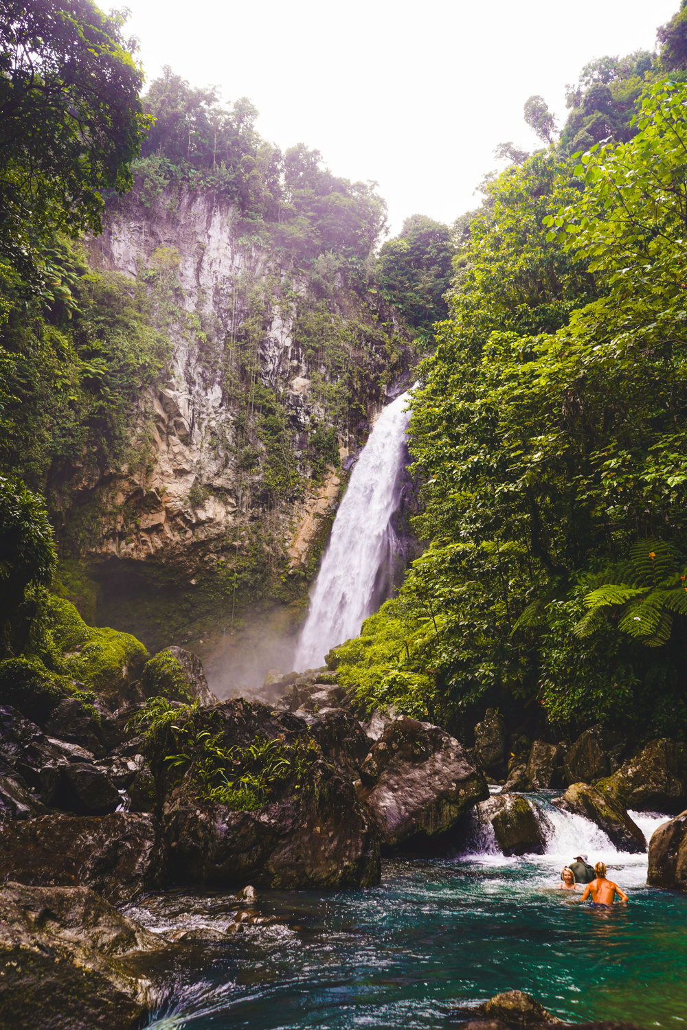 vakantie dominica watervallen