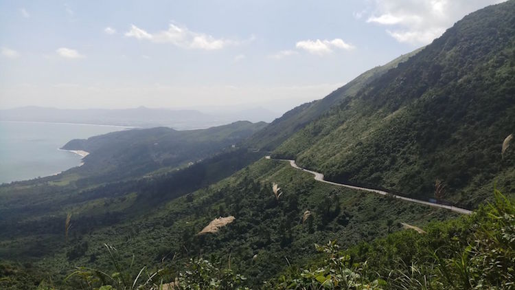 vergezicht hai van pass vietnam