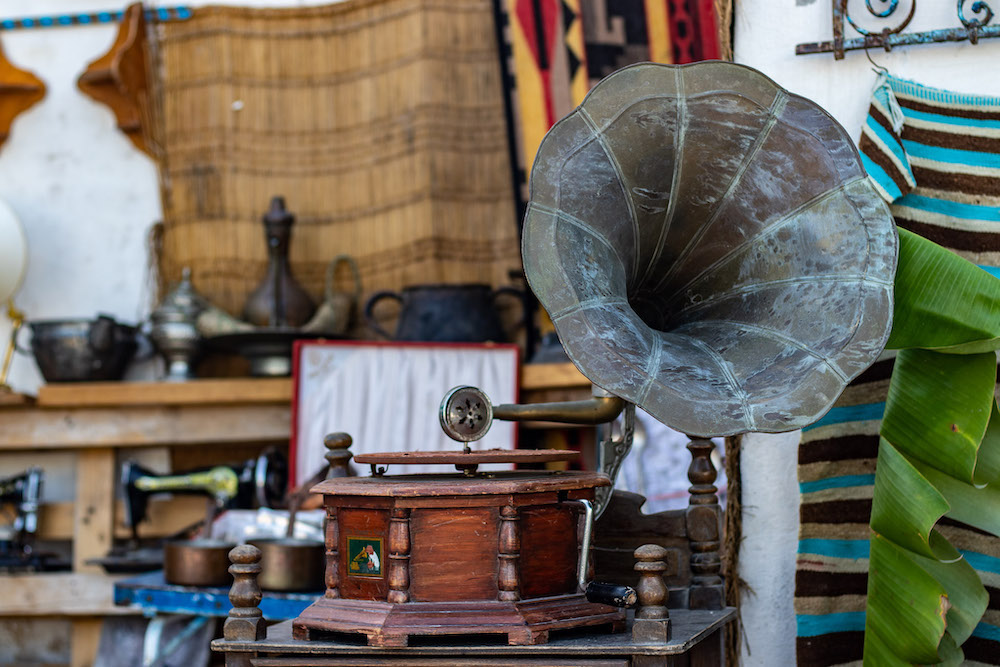 vintage Houmt Souk markt djerba