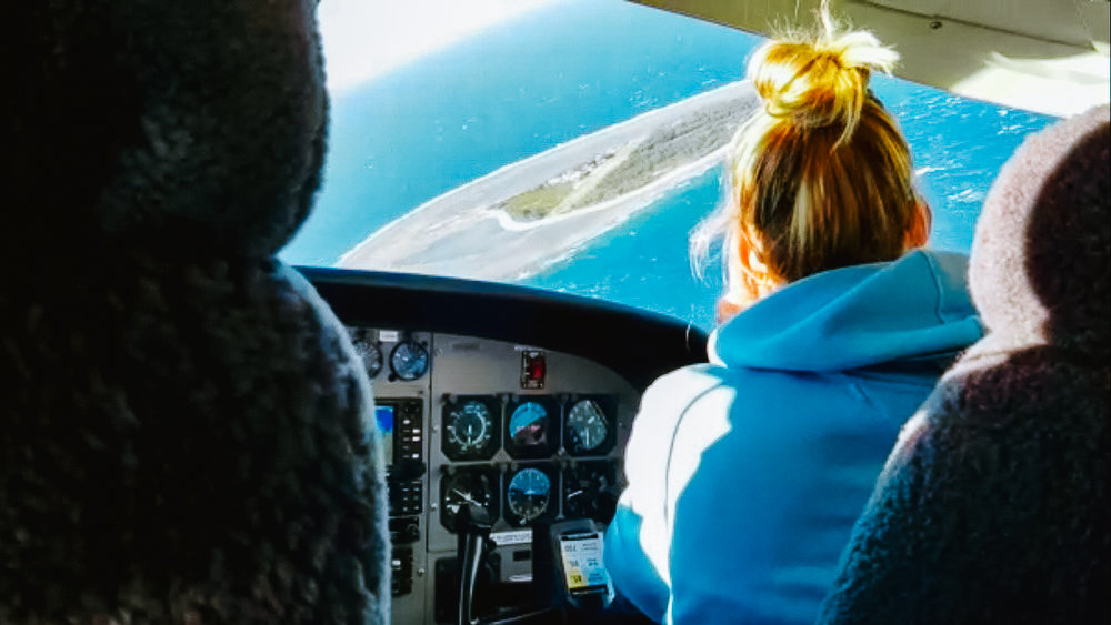 vlucht naar Lady Elliot Island