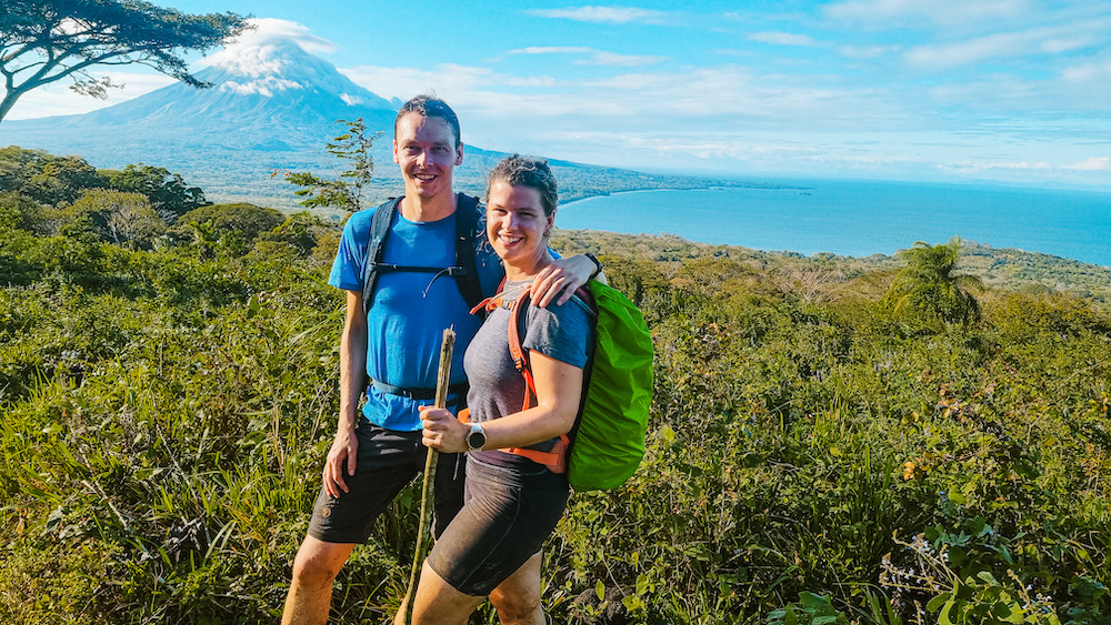 vulkaan beklimmen op Ometepe