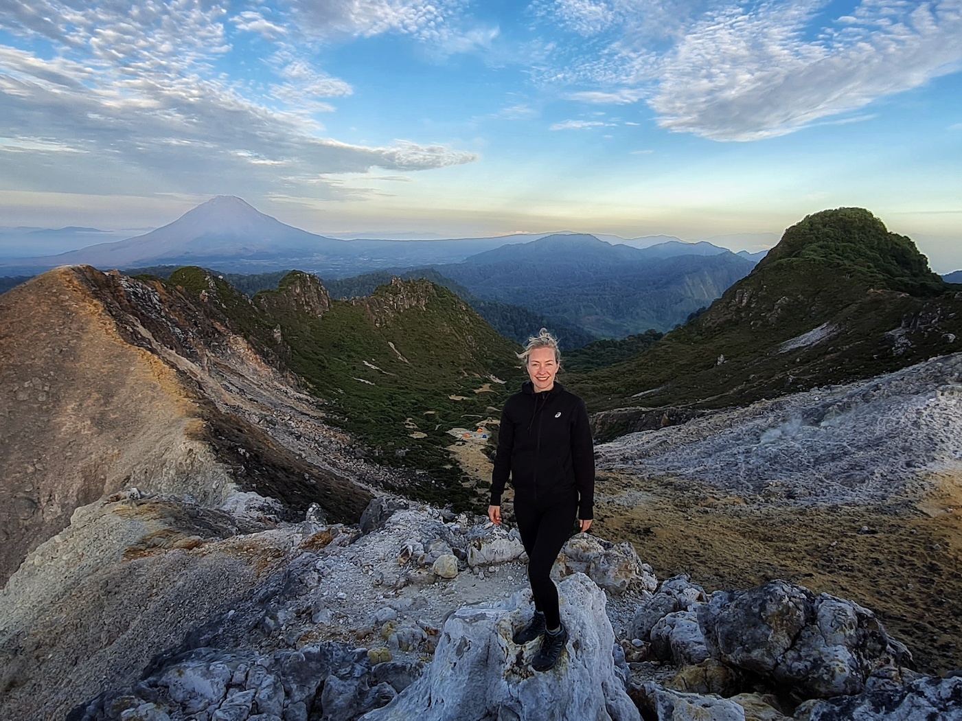 vulkanen indonesi Gunung Sibayak