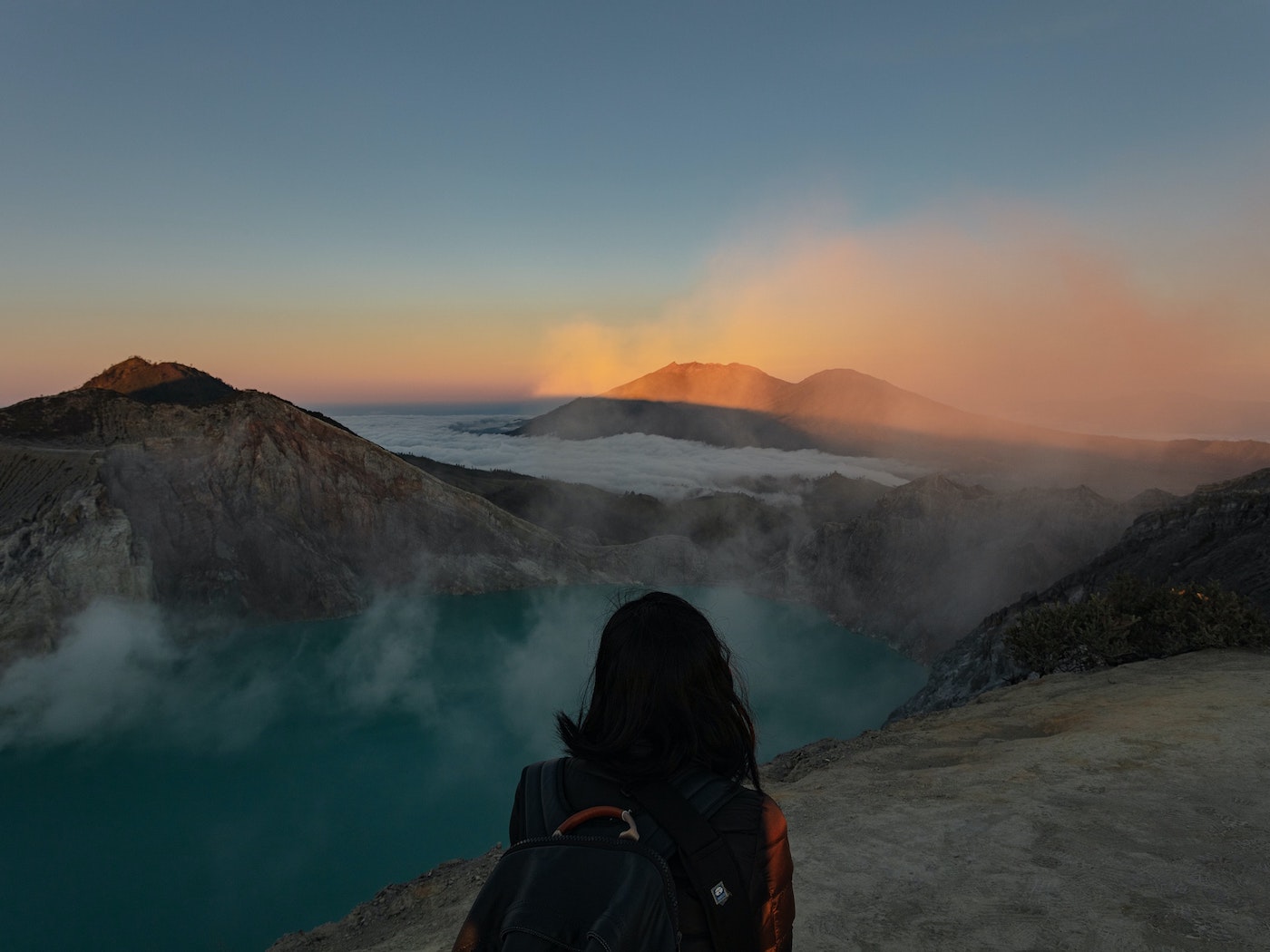 vulkanen indonesie Gunung IJen vulkaan