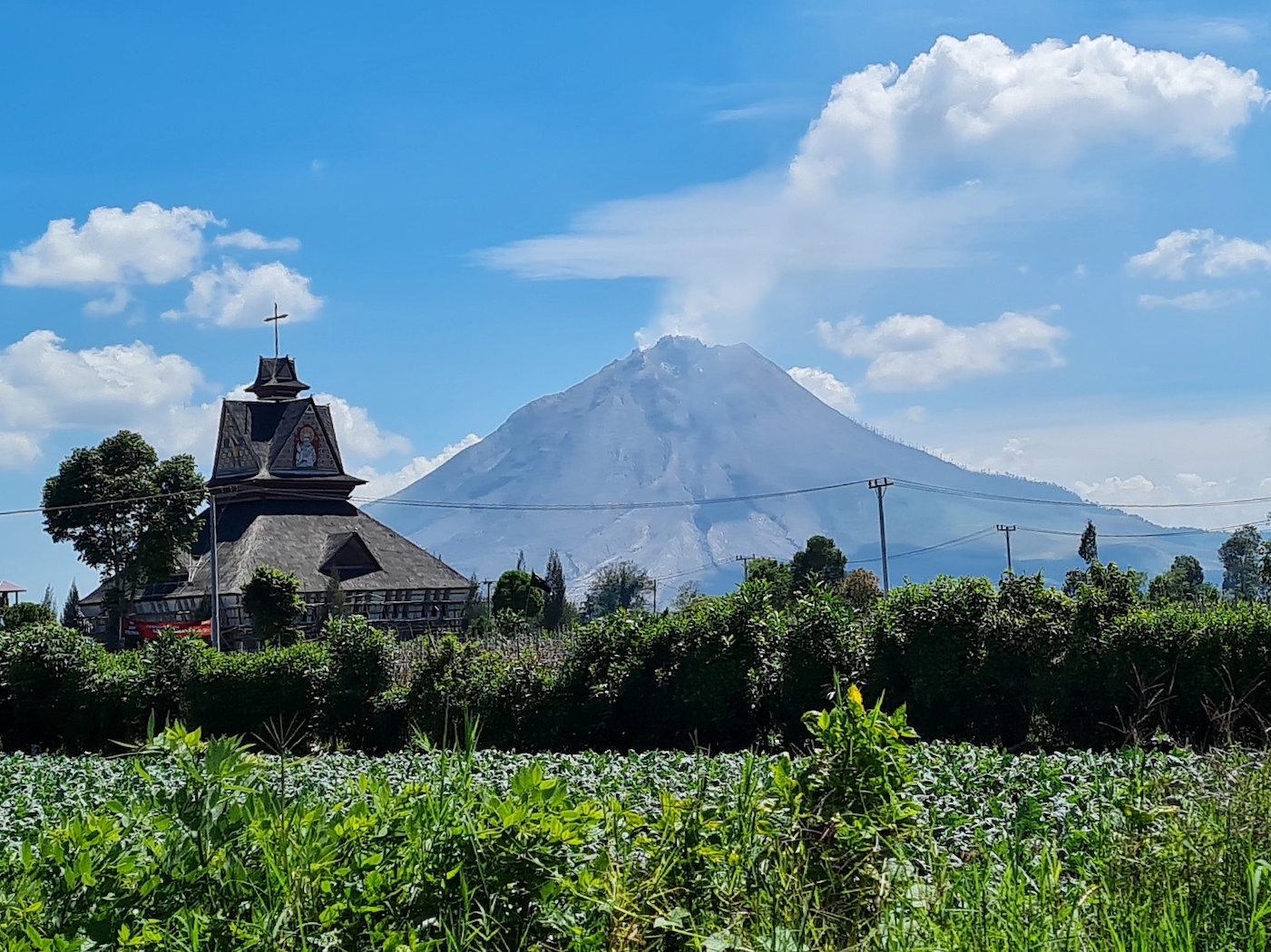 vulkanen indonesie Gunung Sibayak vulkaan