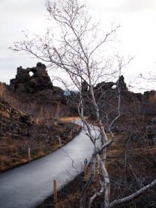 Dimmuborgir vulkanisch gesteente