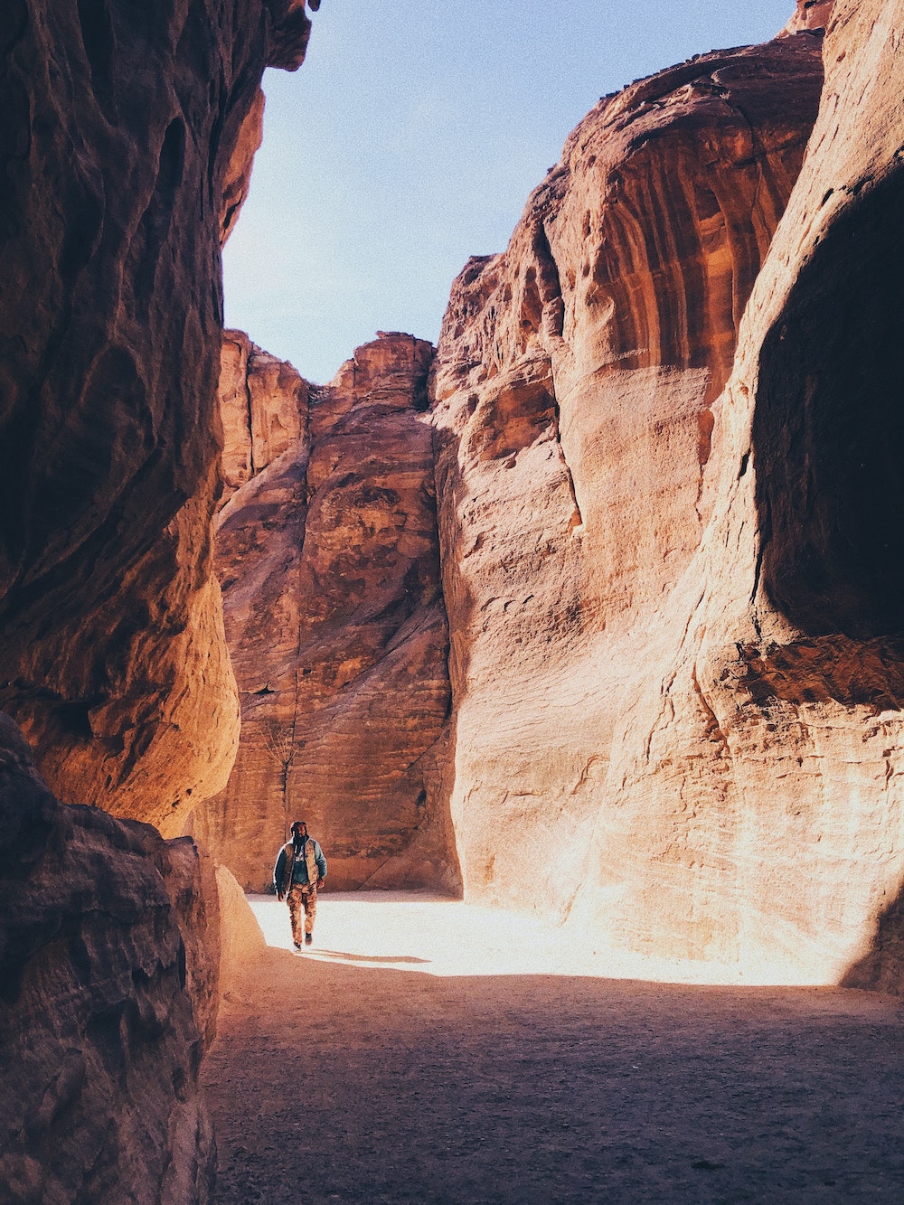 wandelen jordanie naar petra