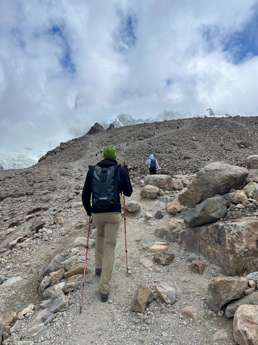 wandelen met stokken