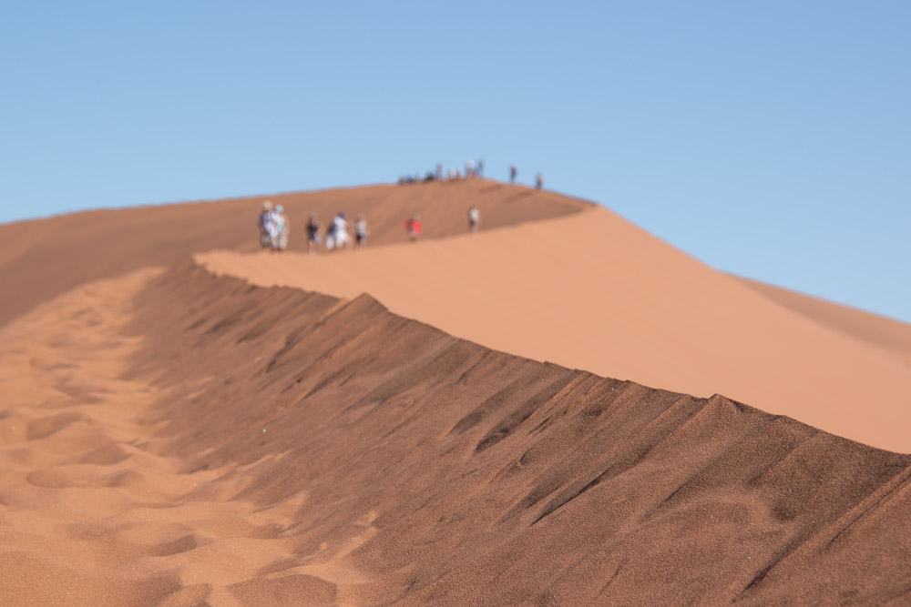 wandeling naar big daddy sossusvlei