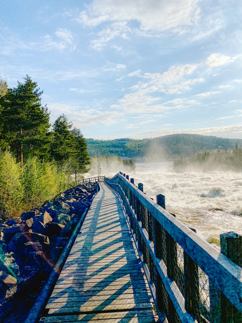 wandelpaadje naar Storforsen, Noord-Zweden