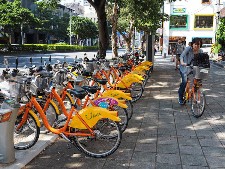 wat te doen in taipei fietsen