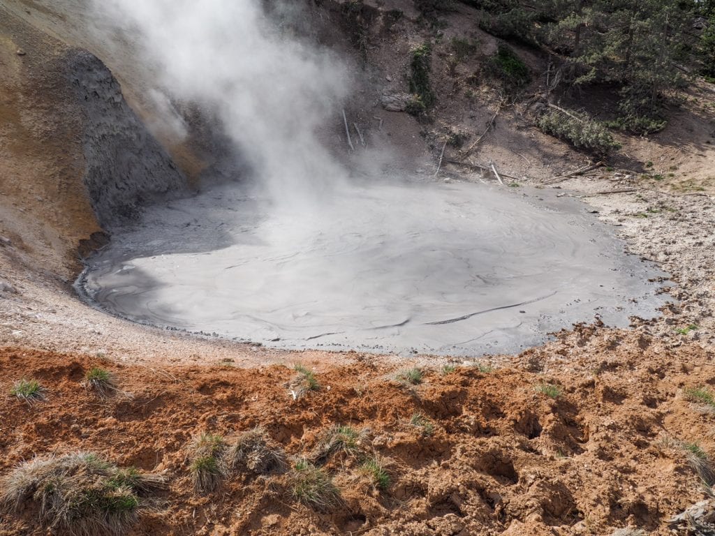 Wat te doen in yellowstone mud