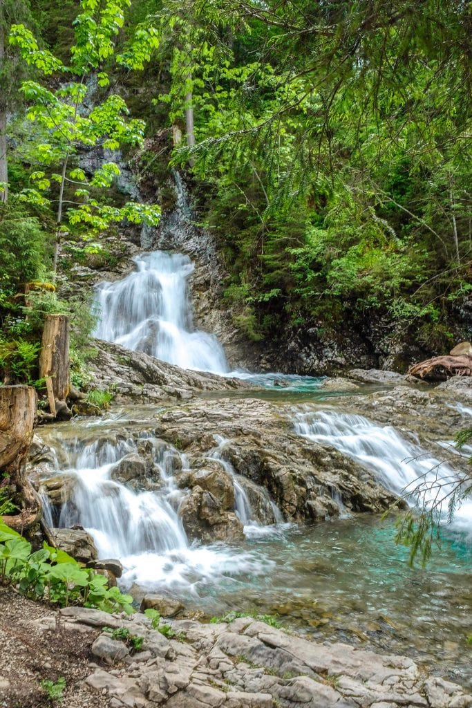 waterval Kleinwalsertal oostenrijk