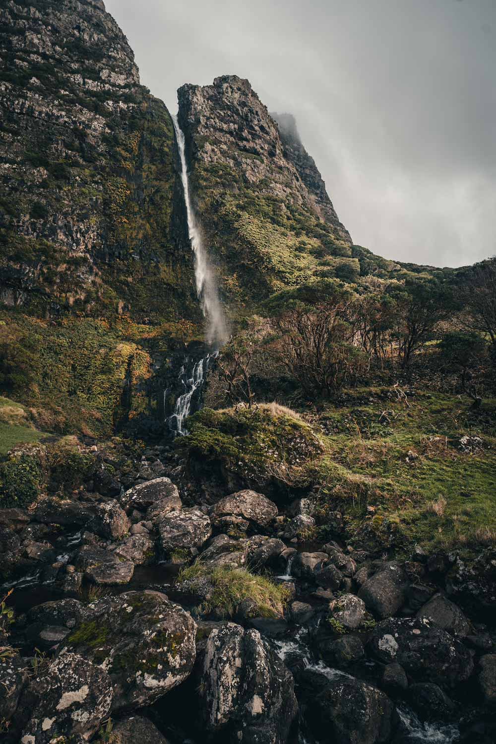 waterval azoren flores