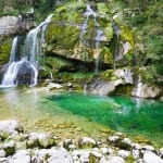 waterval slovenie bovec