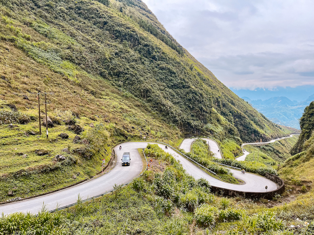 weg nabij ha giang