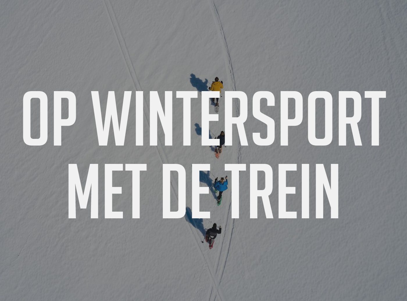 wintersport met de trein franse alpen