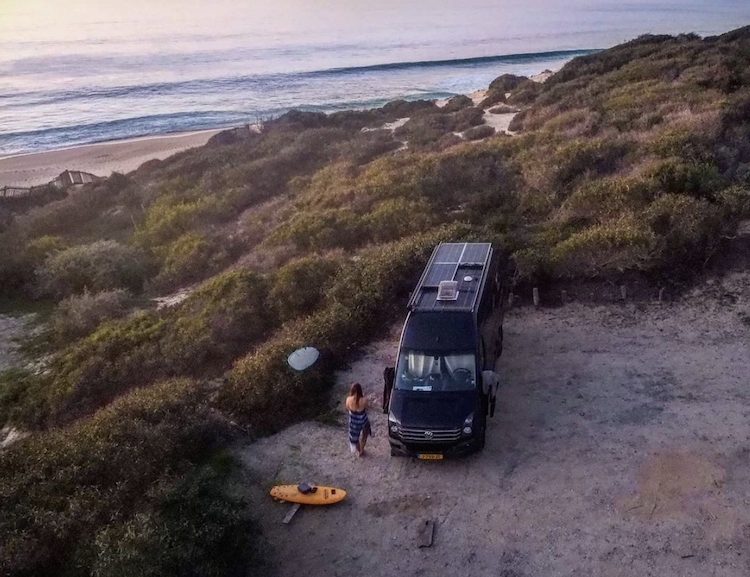 wonen in een camper portugal