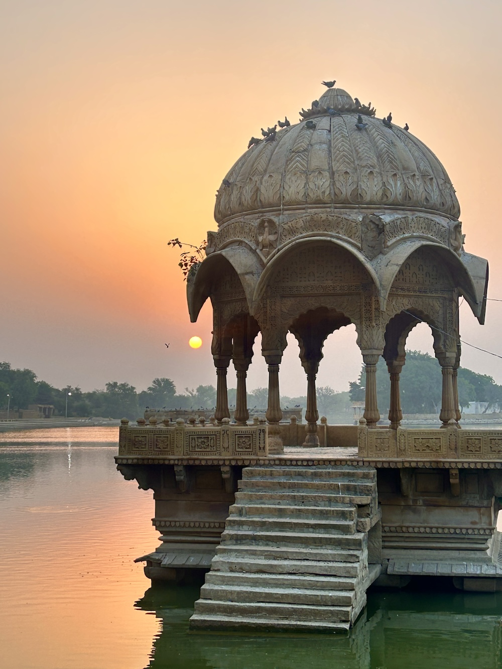 zonsondergang Jaisalmer