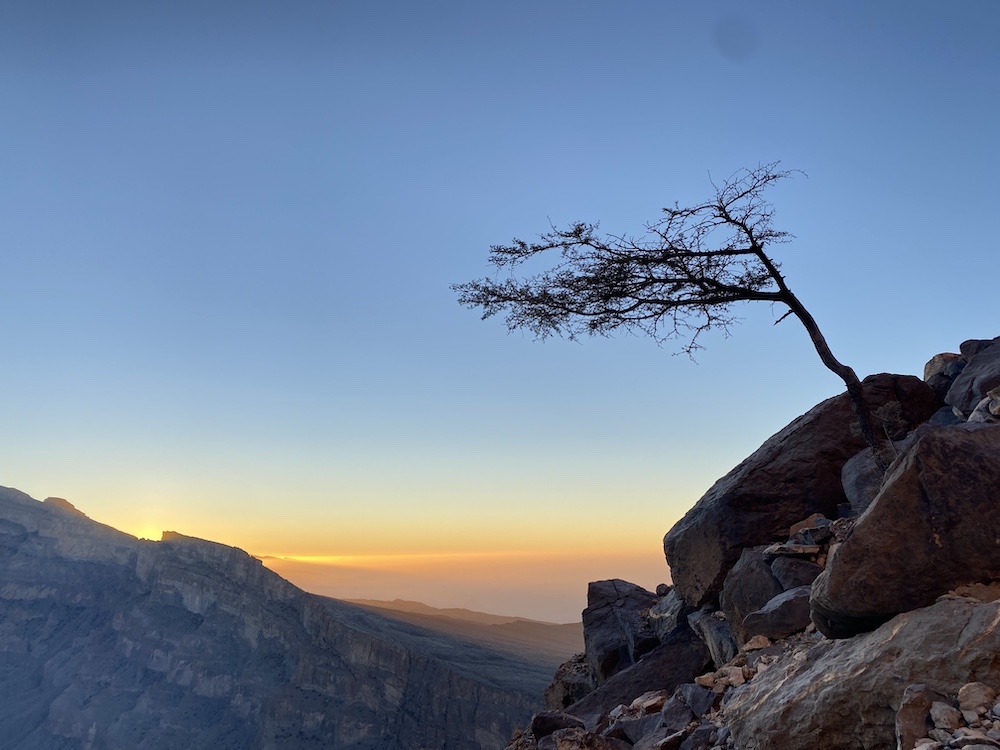 zonsopkomst Jebel Shams